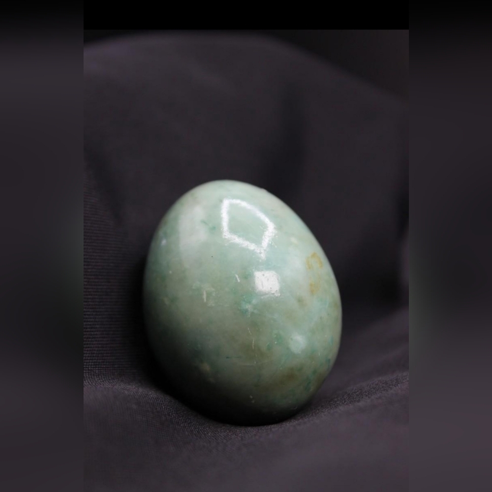 Green Jade Jadeite Agate Stone Egg